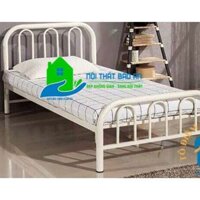 Giường sắt đơn giản 1m2 x 2m