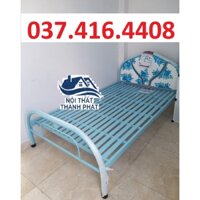Giường sắt đơn, giường đơn 1m8 1m6 1m4 1m2 1m 80cm giá rẻ tại xưởng freeship hcm và bình dương