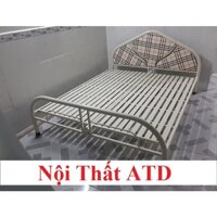 Giường sắt gấp gọn tháo ráp dễ dàng cho 1, 2,3 người, 80cm, 1m,1m2,1m4,1m6,1m8 x2m ATD