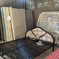 Giường sắt gấp gọn tháo ráp dễ dàng cho 1, 2,3 người, 80cm, 1m,1m2,1m4,1m6,1m8 x2m