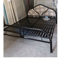 Giường sắt gấp gọn tháo ráp dễ dàng cho 1, 2,3 người, 80cm, 1m,1m2,1m4,1m6,1m8 dài 2m