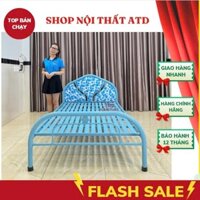 Giường sắt gấp gọn tháo ráp dễ dàng cho 1, 2,3 người, 80cm, 1m,1m2,1m4,1m6,1m8 x2m.