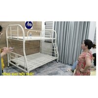 giường sắt-giường sắt 1m4/1m6x2m giá rẻ tại xưởng,giường ngủ sắt cứng cáp bảo hành 2 năm giao hàng miễn phí