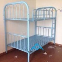 Giường sắt hai tầng Tân Hòa Phát 0.8 màu xanh