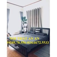 Giường sắt hộp bản to 80*40 chắc chắn tại Hà Nội