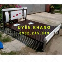 giường sắt hộp đèn 1m2x2m
