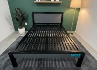 Giường sắt kiểu gỗ cổ điển – Nhiều Kích Thước