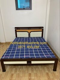 Giường sắt kiểu gỗ Đại Thành 1M6X2M