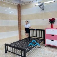 Giường sắt mỹ nghệ TÂN HÒA PHÁT 01 kích thước 1M6X2M