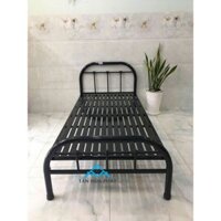 Giường sắt mỹ nghệ trân châu 1m2x2m