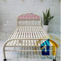 Giường sắt ngang 1m2 dài 2m Đại Thành, tháo lắp dễ dàng, miễn phí vận chuyển nội thành Hà Nội