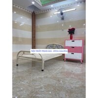 Giường sắt ngang 1m2 dài 2m PG50