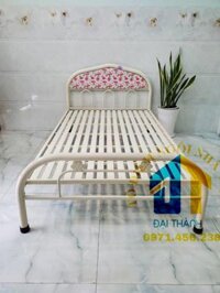 Giường sắt ngang 1m2 dài 2m Đại Thành