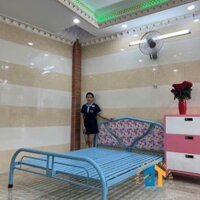 Giường sắt ngang 1m4 dài 2m