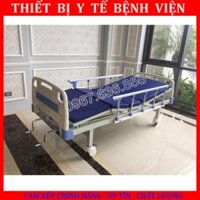 Giường Săt Sơn Tĩnh Điện 2 Tay Quay, Bảo Hành 1 Năm  - TBYT BỆNH VIỆN