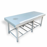 Giường sắt sơn tỉnh điện phòng khám spa 6 chân AH