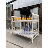 Giường sắt tầng giường ngủ 1m2x1m2 chịu lực tốt giao nhanh nội thành giá rẻ