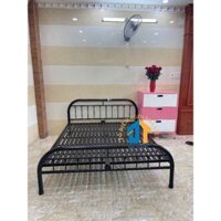 Giường sắt trân châu 1m6x2m Đại Thành