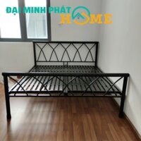 Giường sắt tròn mẫu đan lướt sang trọng. 1M2,1M4,1M6,1M8 X 2M (FISHIPHCM)