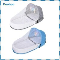 Giường Sơ Sinh Lounger Lưới Phụ Kiện Thoáng Khí Di Động Mầm Non Trẻ Sơ Sinh Sleeper Cho 0-12 Tháng