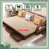Giường sofa 2 trong 1 gỗ Sồi Nga Hàng Tại Xưởng Gía Siêu Rẻ Tốt nhất Thị Trường, Free Ship Hn Giao Hàng Toàn quốc