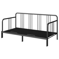 Giường Sofa Bed FYRESDAL Ikea Màu Đen, Khung Thép Sơn Tĩnh Điện Chắc Chắn