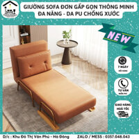 Giường sofa đơn gấp gọn thông minh - đa năng - Ghế thư giãn nghĩ trưa văn phòng - Monterno_Homedecor