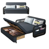 Giường sofa gấp gọn , giường sofa thông minh gấp gọn thành ghế , có ngăn chứa đồ T495