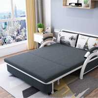 Giường sofa gấp gọn , khung kim loại cao cấp , ghế sofa kéo thành giường cao cấp ĐỆM CAO SU NON
