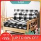 Giường sofa gấp gọn thông minh, Sofa giường kéo đa năng cao cấp , Sofa giường gỗ (luxury.massage)