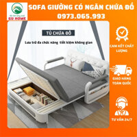 Giường Sofa Gấp gọn,ghế giường sofa thông minh tiện ích có ngăn chứa đồ,Giường Sofa  2 trong 1 cực đẹp M002