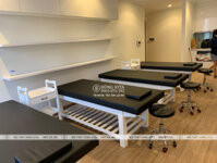 Giường spa đệm đen hay giường nằm massage GSP40