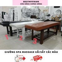 Giường Spa Gỗ Sắt Các Kích Thước Hàng Công Ty Giá Tốt Tại Hà Nội Bestmypham