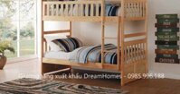 Giường tầng cho bé trai và bé gái GT 012 - Màu tự nhiên