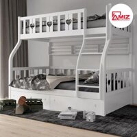 Giường Tầng Gỗ Sồi NAPPA 1 (Đặt Theo Yêu Cầu)