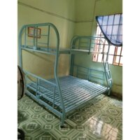 Giường tầng người lớn lệch thông minh lắp tận nhà 1m2/1m2, 1m4/1m6 dài 2m