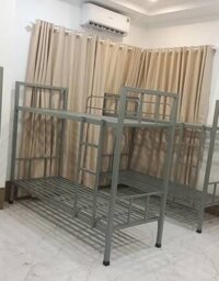 Giường Tầng Sắt 1m x2m Nội Thất Inox Hòa Phát