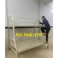 Giường Tầng Sắt Cao Cấp 1m x 1m2 x 2m - Giường Ngủ 2 Tầng Cho Người Lớn & Trẻ Em - Giao Nhanh HCM BD