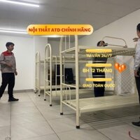 Giường tầng sắt cho bé giá rẻ/ giường ngủ 2 tầng sắt tiết kiệm không gian giao lắp các quận