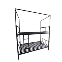 Giường Tầng Sắt Có Rèm Nội Thất Inox Hòa Phát