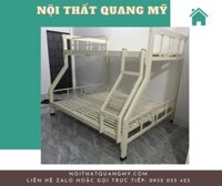 Giường tầng sắt hộp vuông 1m4 1m8