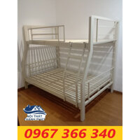Giường tầng sắt hộp vuông cao cấp 1m8 1m6 1m4 1m2 1m giá xưởng giao miễn phí