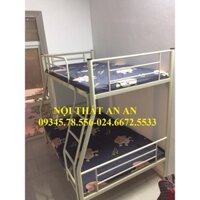 Giường tầng sắt tròn giá rẻ tại Hà Nội
