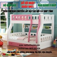 Giường tầng trẻ em giá rẻ, giường tầng trẻ em bằng gỗ nhập khẩu