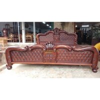 Giường trám gỗ gụ