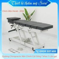 Giường trị liệu nắn chỉnh cột sống 7 KHÚC 5 CẦN GẠT HERAB