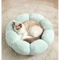 Giường Tròn Cho Chó Dài Sang Trọng Cho Thú Cưng Nhỏ Vừa Lớn Thú Cưng Chó Con Thảm Chuồng Ghế Cho Chó Mèo Giỏ