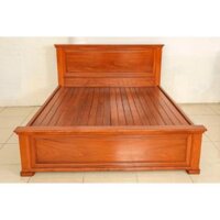 Giường trơn (vai thẳng) gỗ Gõ – GN05