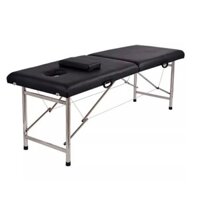 Giường Vali Chân Inox Dùng Trong Thẩm Mỹ Spa, Phun Xăm, Nối Mi, Massage, Giường Vali Gấp Chân Inox
