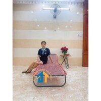 Giường xếp dây đài loan khung sắt Đại Thành - Mẫu mới M07